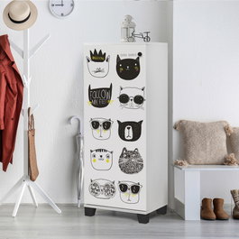 Hanah Home Filinta Cats - Blanco
